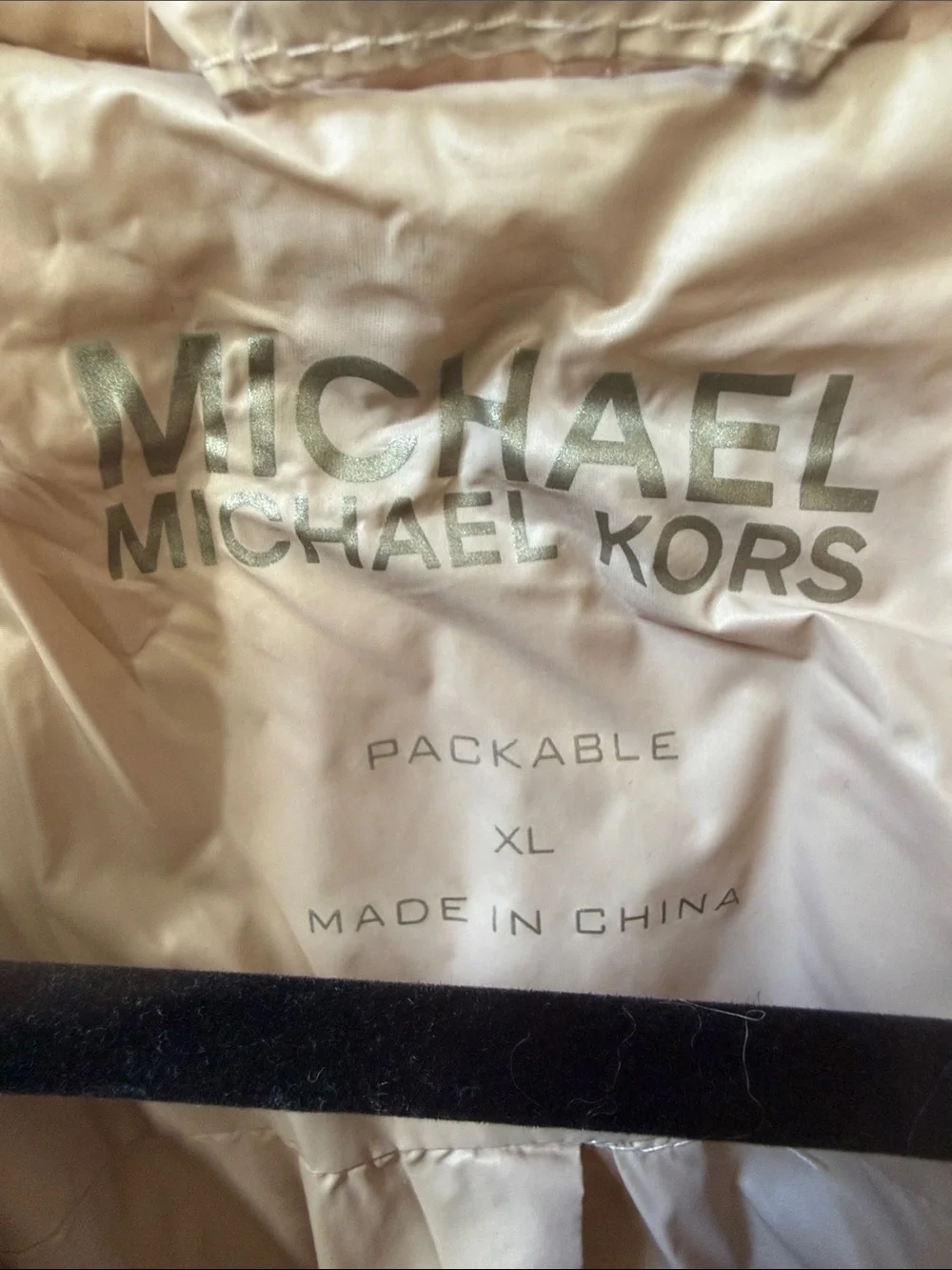 Michael Kors lightweight packable